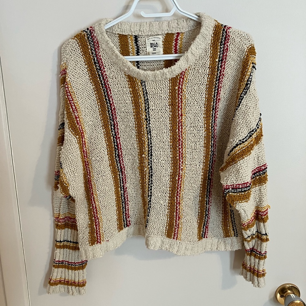 Billabong cropped sweater